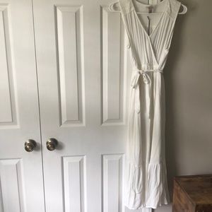 Brand new white maxi dress